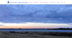 Desktop Screenshot of kristibaxter.com