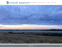 Tablet Screenshot of kristibaxter.com